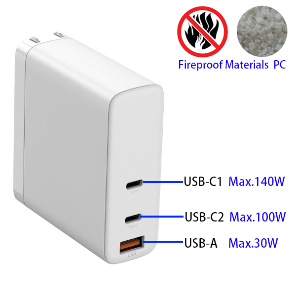 140W Gan apple macbook pro зарядно US -7-600X600